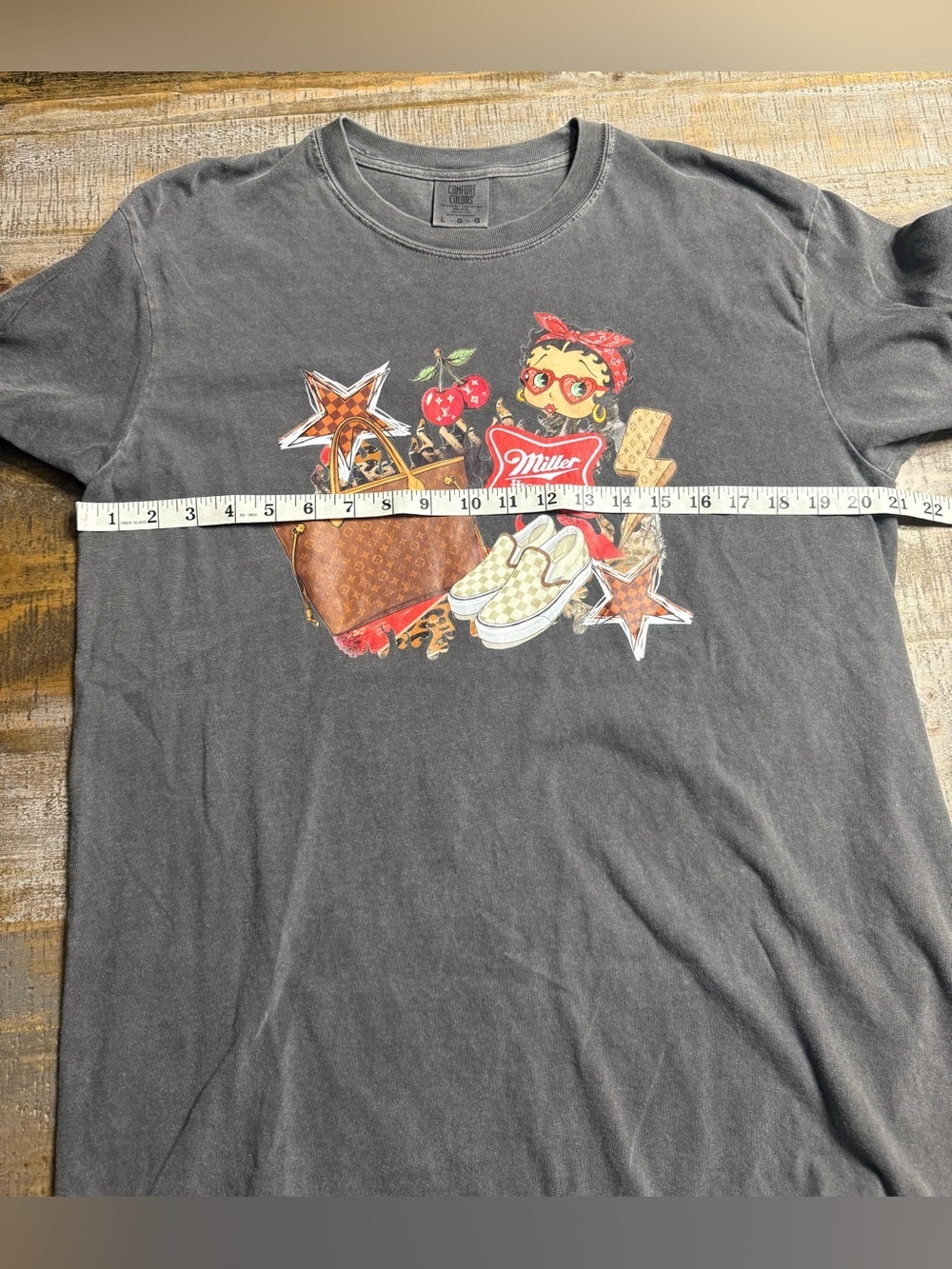 Comfort Colors pepper boujee Graphic Short Sleeve Tee - Picture 5 of 6
